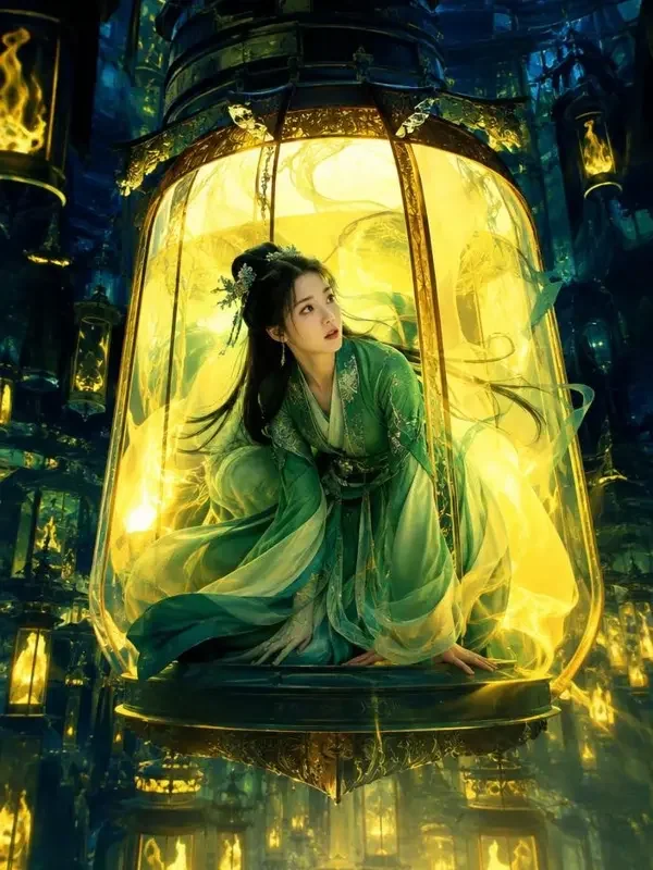 黄果短剧穿越重生题材海报，再来一次，她先把账算清